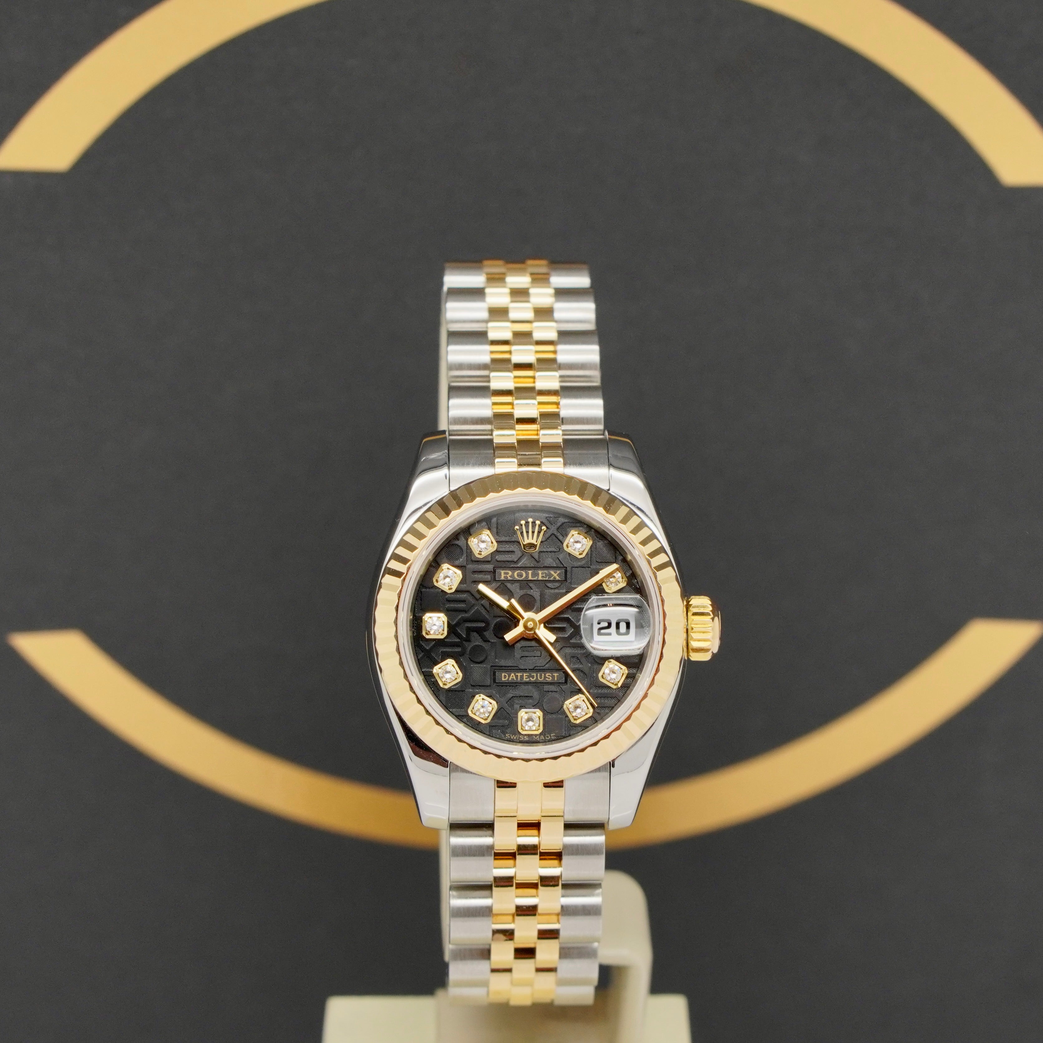 Rolex Lady Datejust 26 - Ref: 179173 - aus 2005 - Fullset