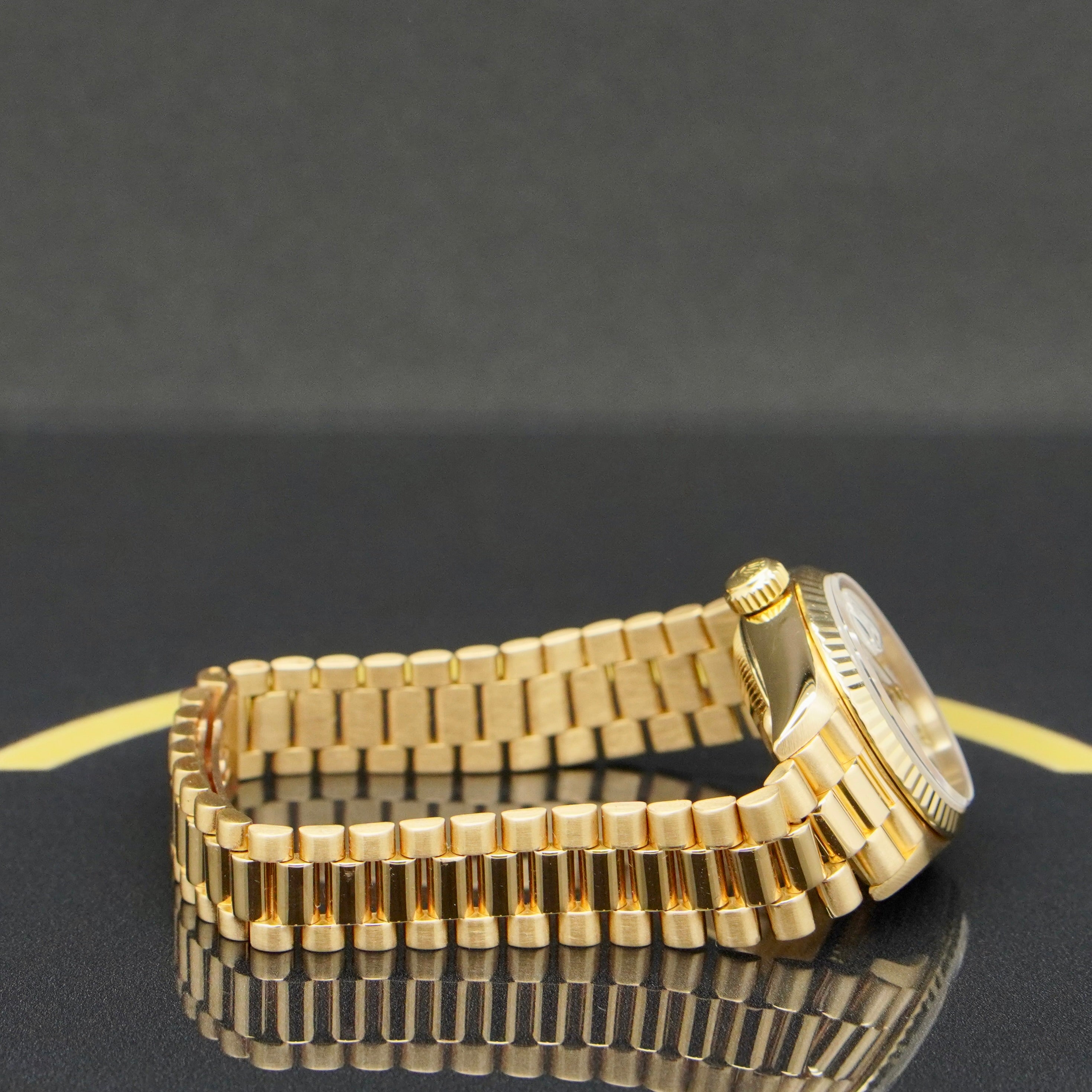 Rolex Lady-Datejust 26 Gold - Ref: 69178 - aus 1991 - Box & Papiere