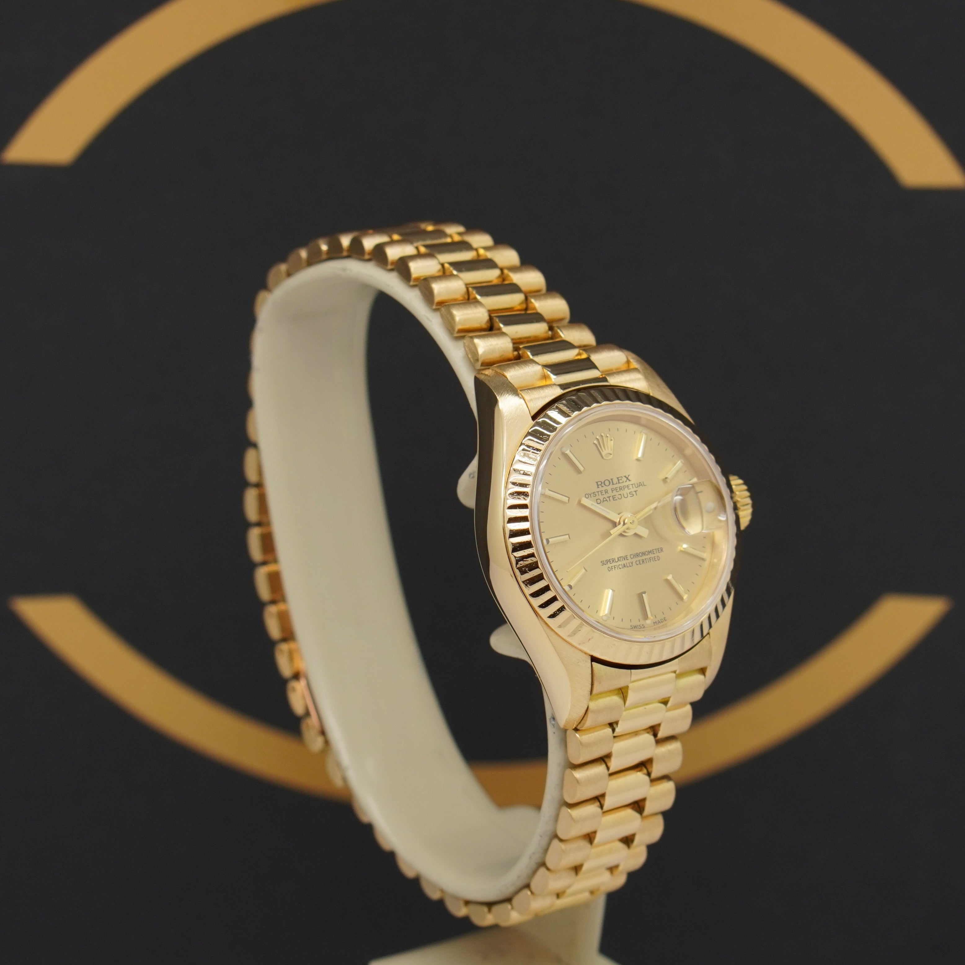 Rolex Lady-Datejust 26 Gold - Ref: 79178 - aus 2000 - LC100 Fullset