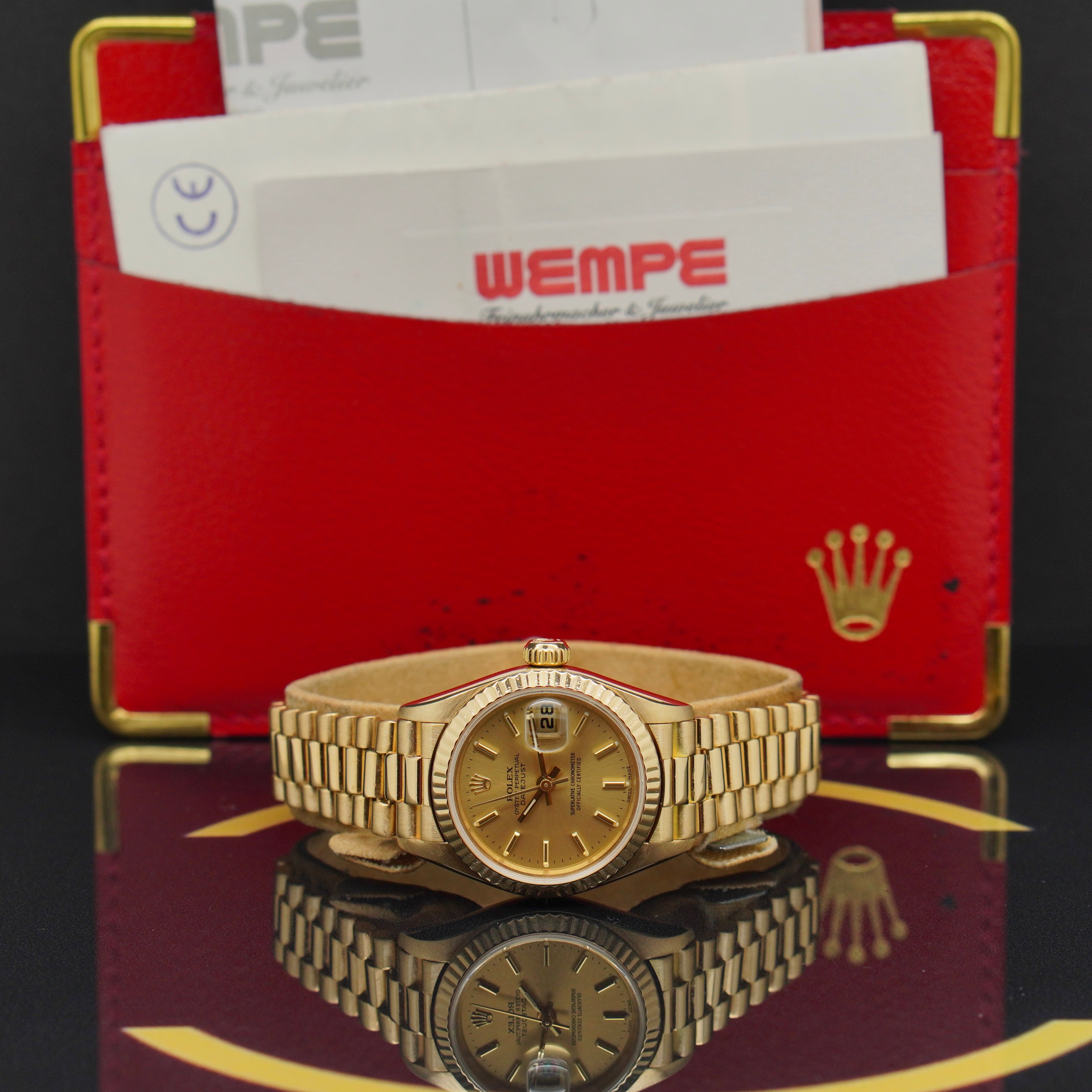 Rolex Lady-Datejust 26 Gold - Ref: 79178 - aus 2000 - LC100 Fullset