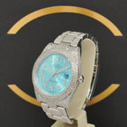 Rolex Datejust 41 Iced Out - Ref: 126300 - aus 2021 - Fullset