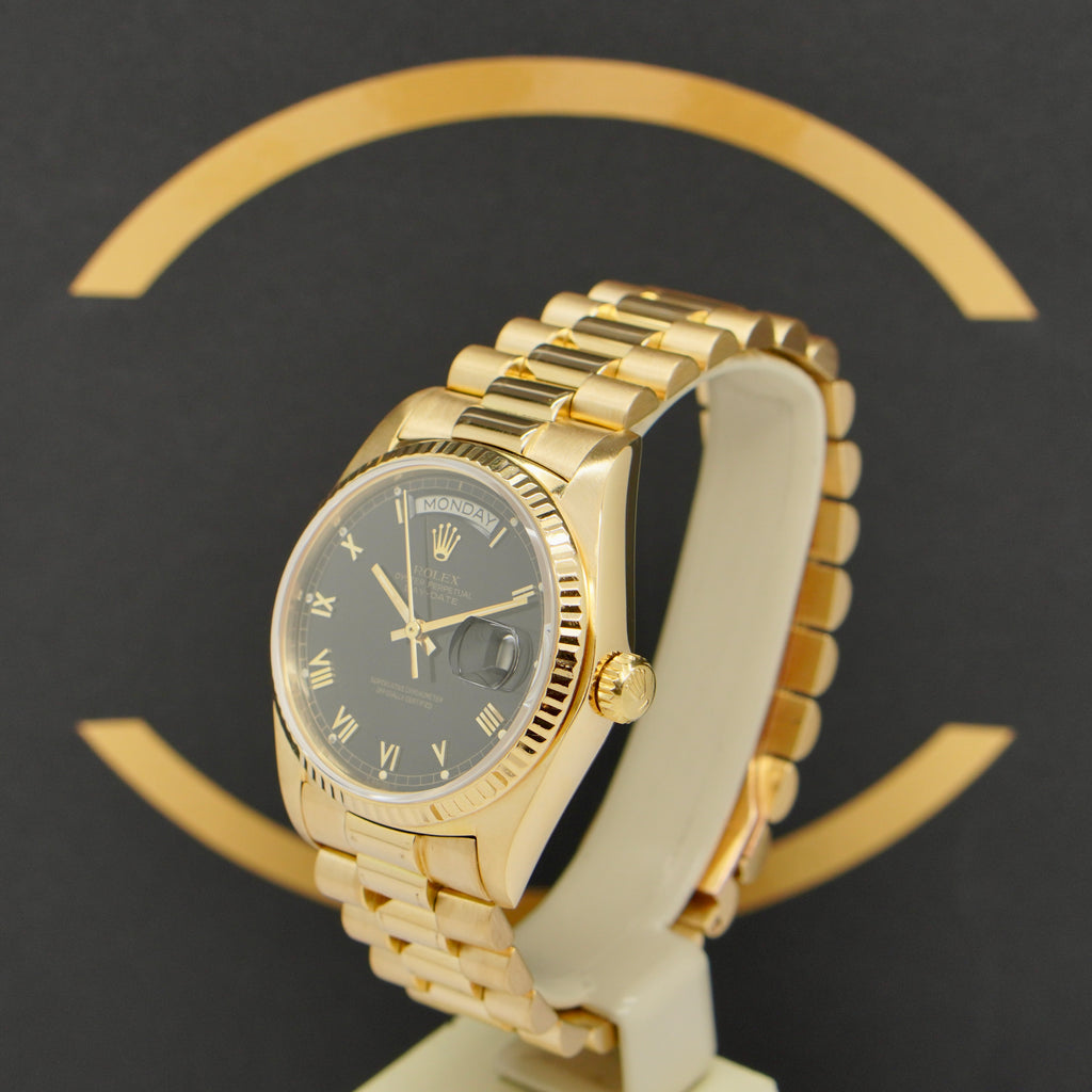 Rolex Day Date - Ref: 18038 - aus 1981 - Box & Papiere - LC 100