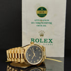 Rolex Day Date - Ref: 18038 - aus 1981 - Box & Papiere - LC 100