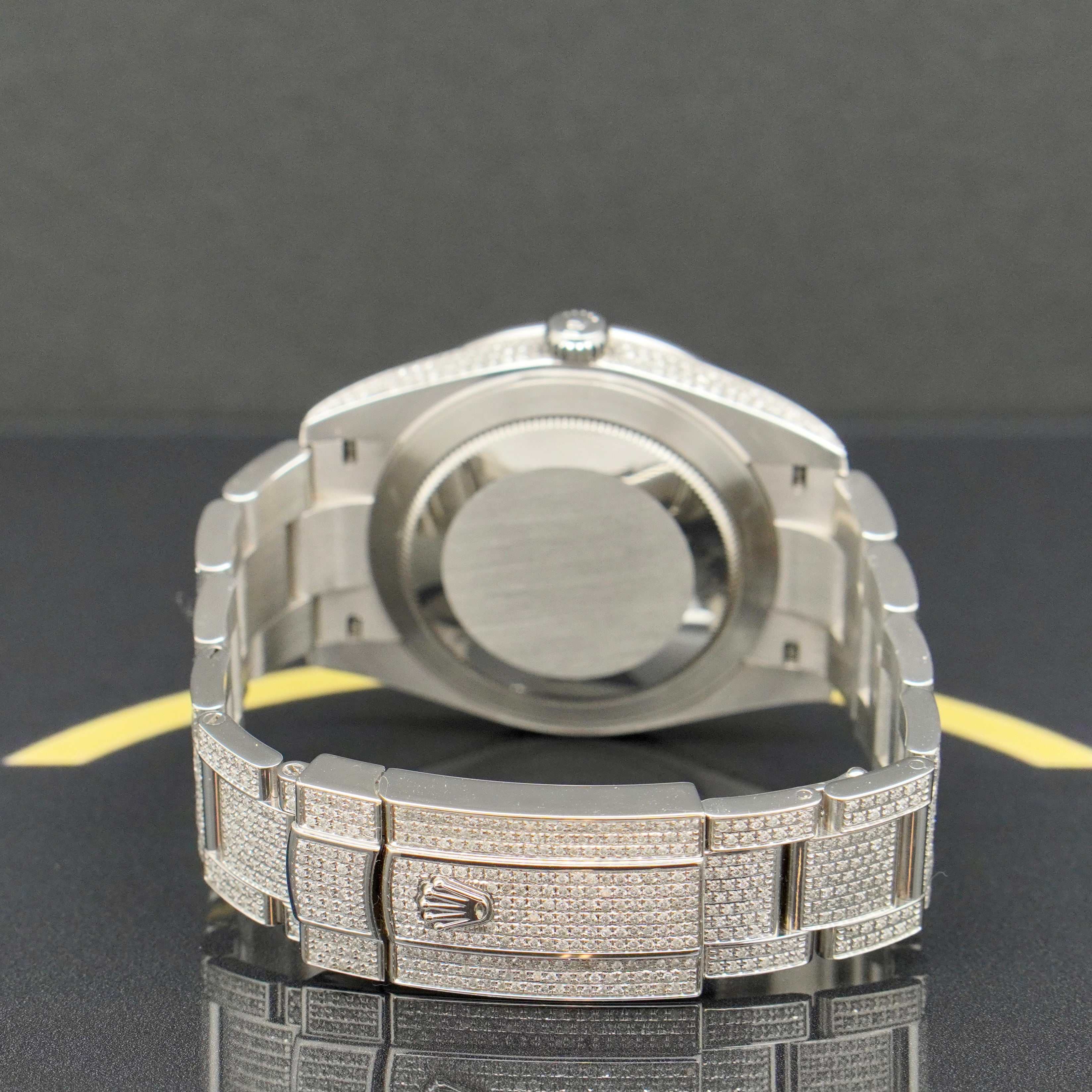 Rolex Datejust 41 Iced Out - Ref: 126300 - aus 2021 - Fullset