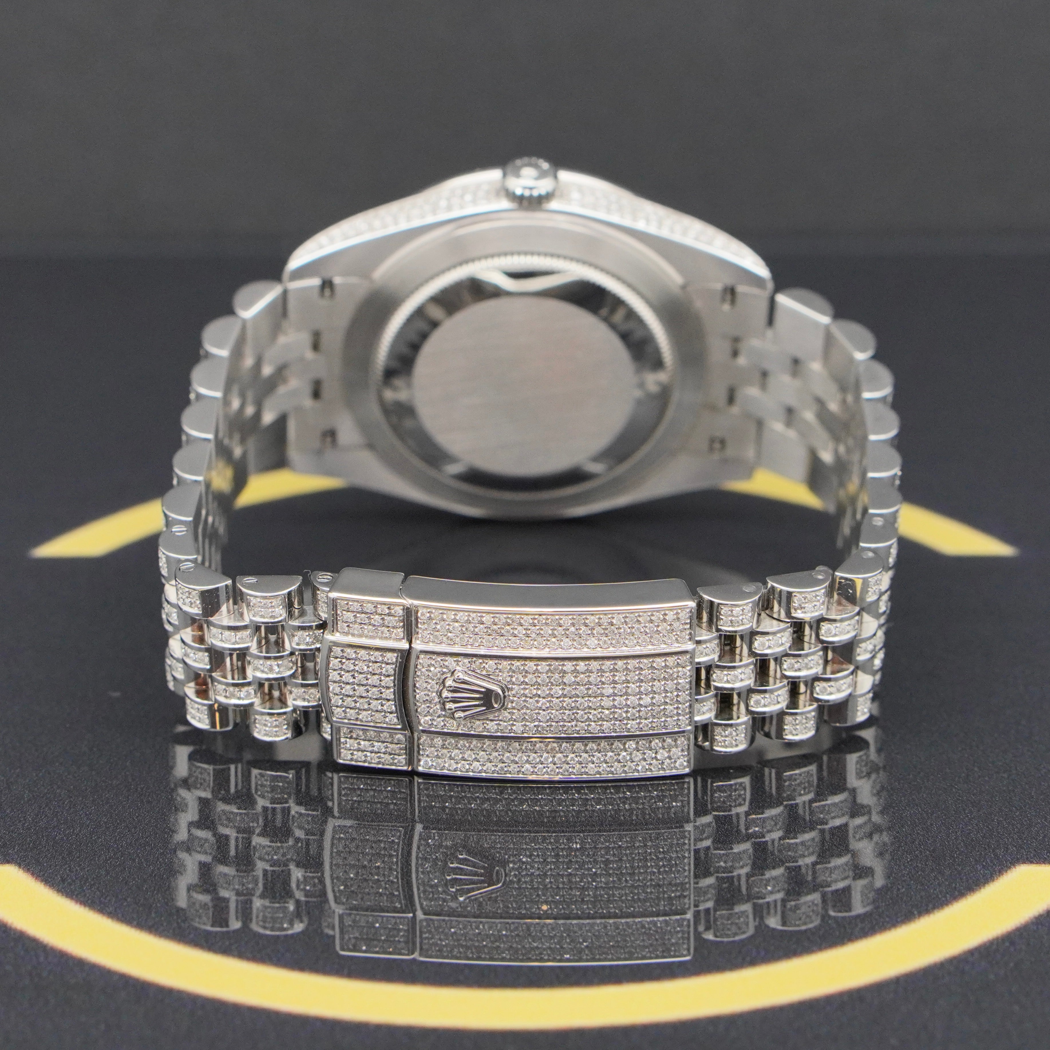 Rolex Datejust 41 Iced Out - Ref: 126300 - aus 2022 - Fullset