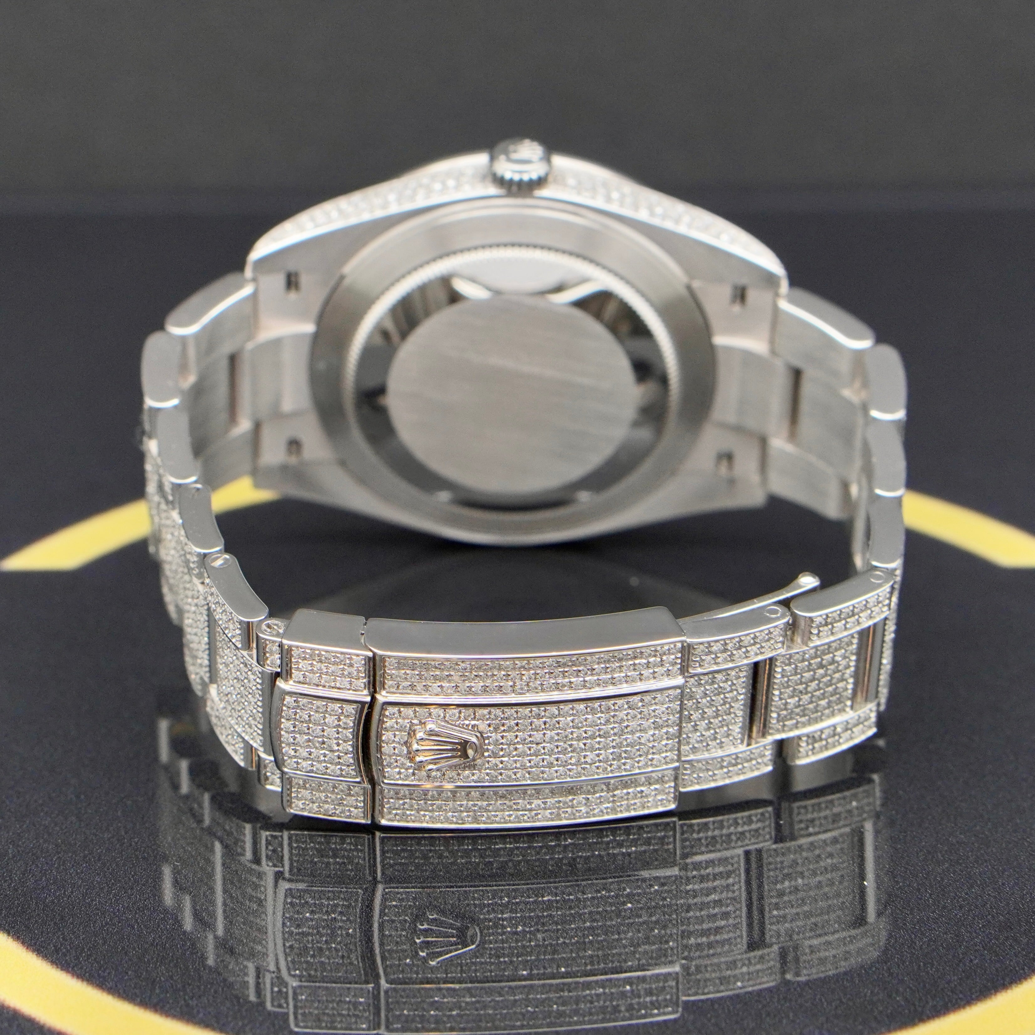 Rolex Datejust 41 Iced Out - Ref: 126300 - aus 2021 - Fullset