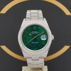 Rolex Datejust 41 Iced Out - Ref: 126300 - aus 2021 - Fullset