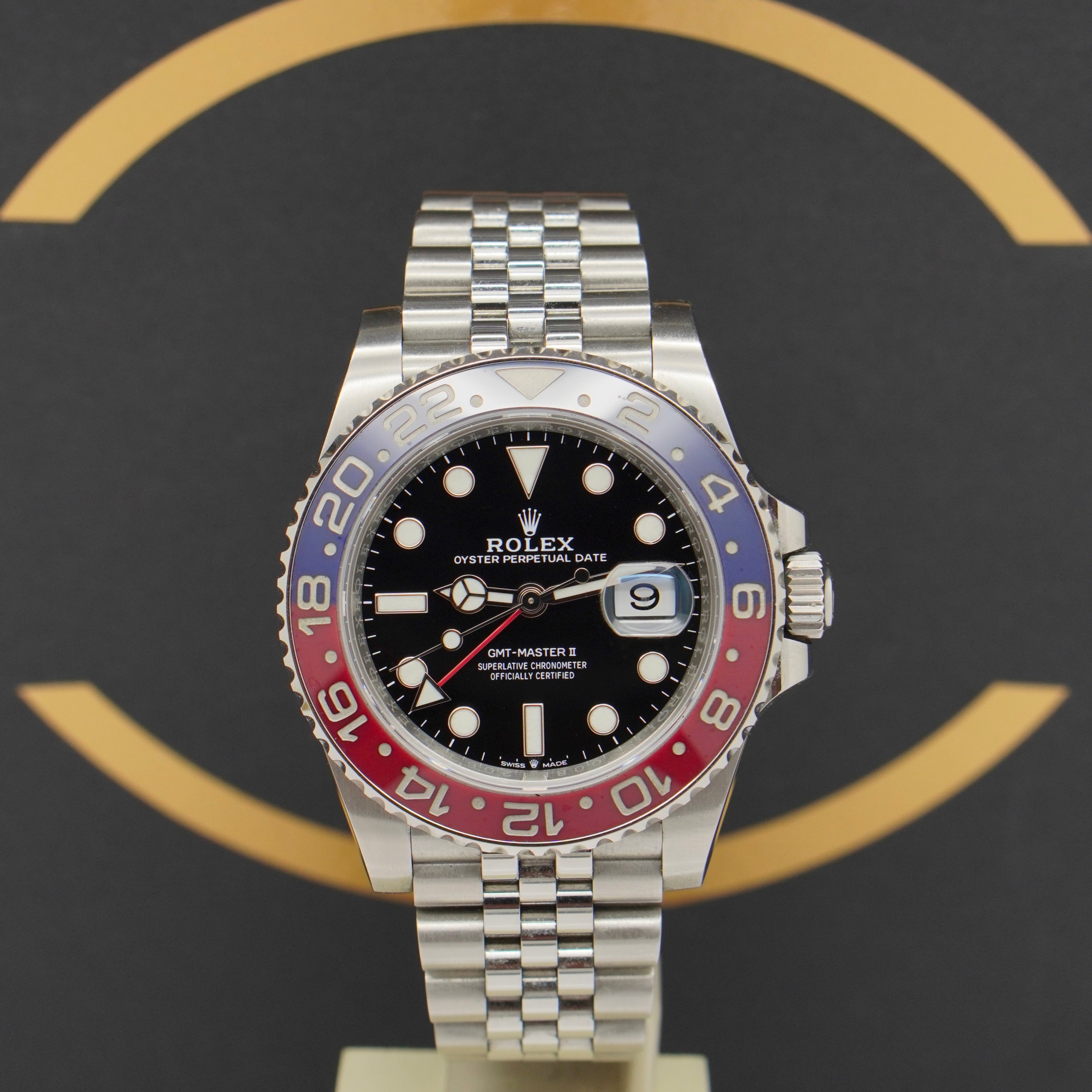 Rolex GMT Master II - Ref: 126710BLRO - aus 2021 - LC100 FULLSET EKR