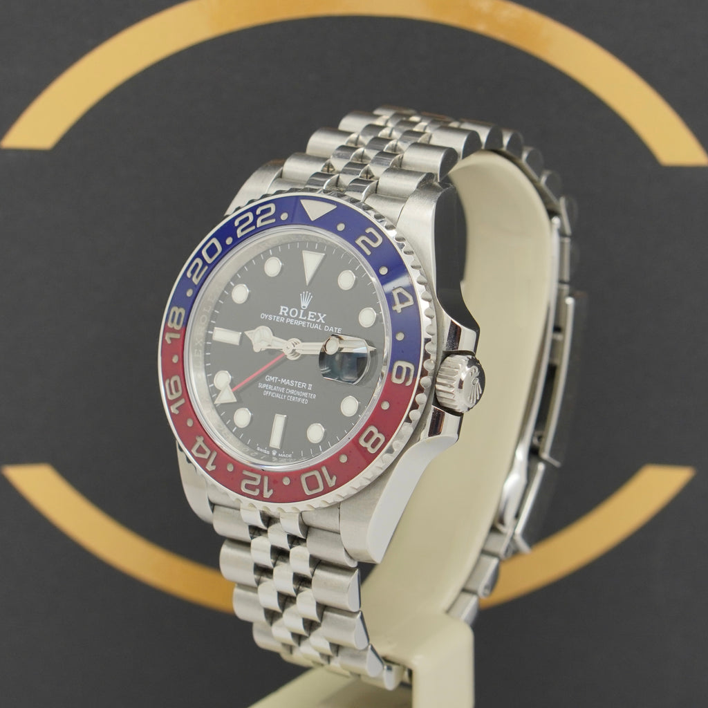 Rolex GMT Master II - Ref: 126710BLRO - aus 2021 - LC100 FULLSET EKR