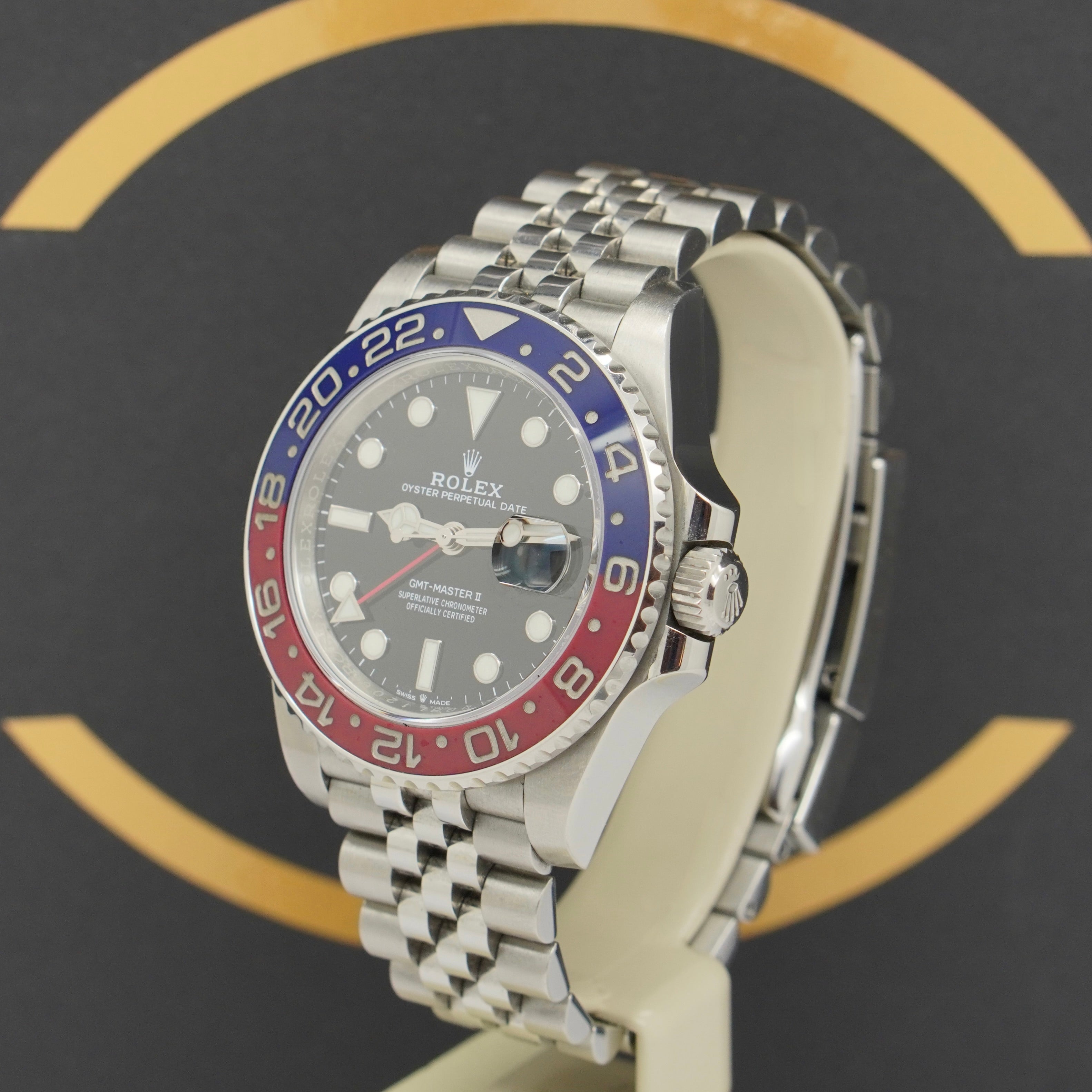 Rolex GMT Master II - Ref: 126710BLRO - aus 2021 - LC100 FULLSET EKR