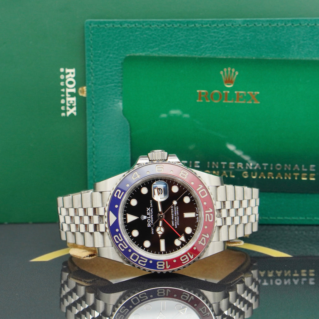 Rolex GMT Master II - Ref: 126710BLRO - aus 2021 - LC100 FULLSET EKR