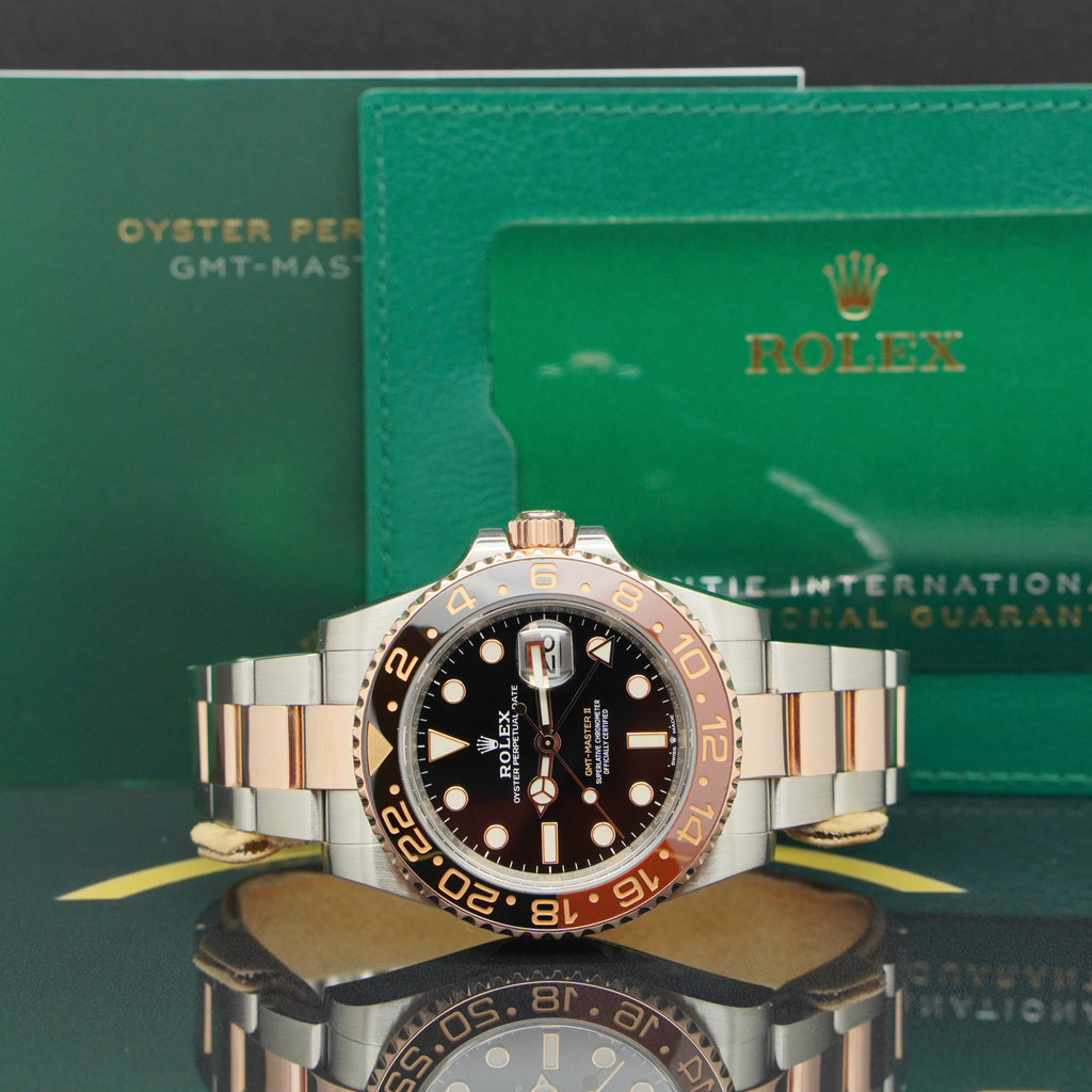 Rolex GMT Master II Rootbeer - Ref: 126711CHNR - aus 2021 - FULLSET