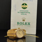 Rolex Lady-Datejust Gold - Ref: 69178 - aus 1984 - Box & Papiere