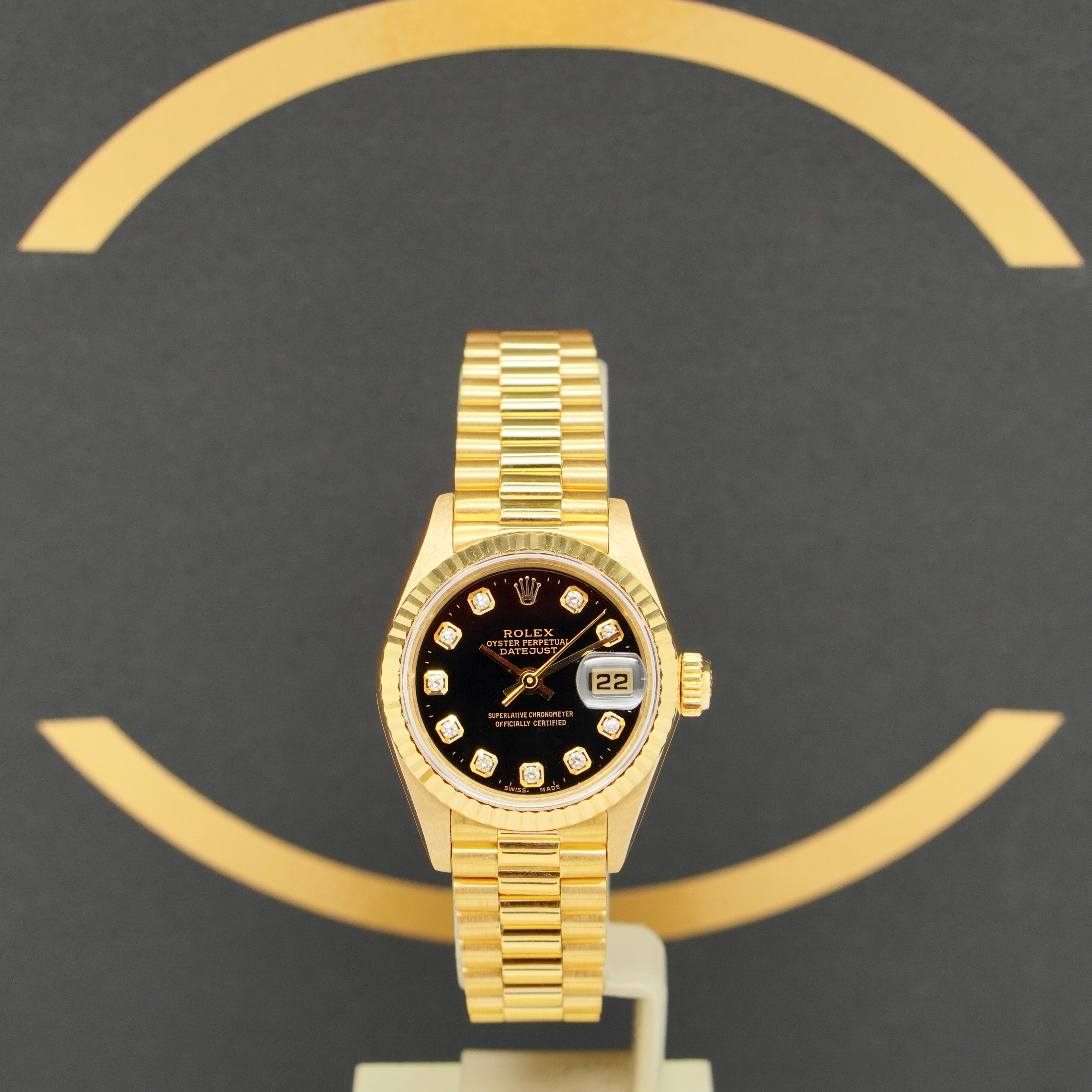 Rolex Lady-Datejust Gold - Ref: 69178 - aus 1995 - Box & Papiere