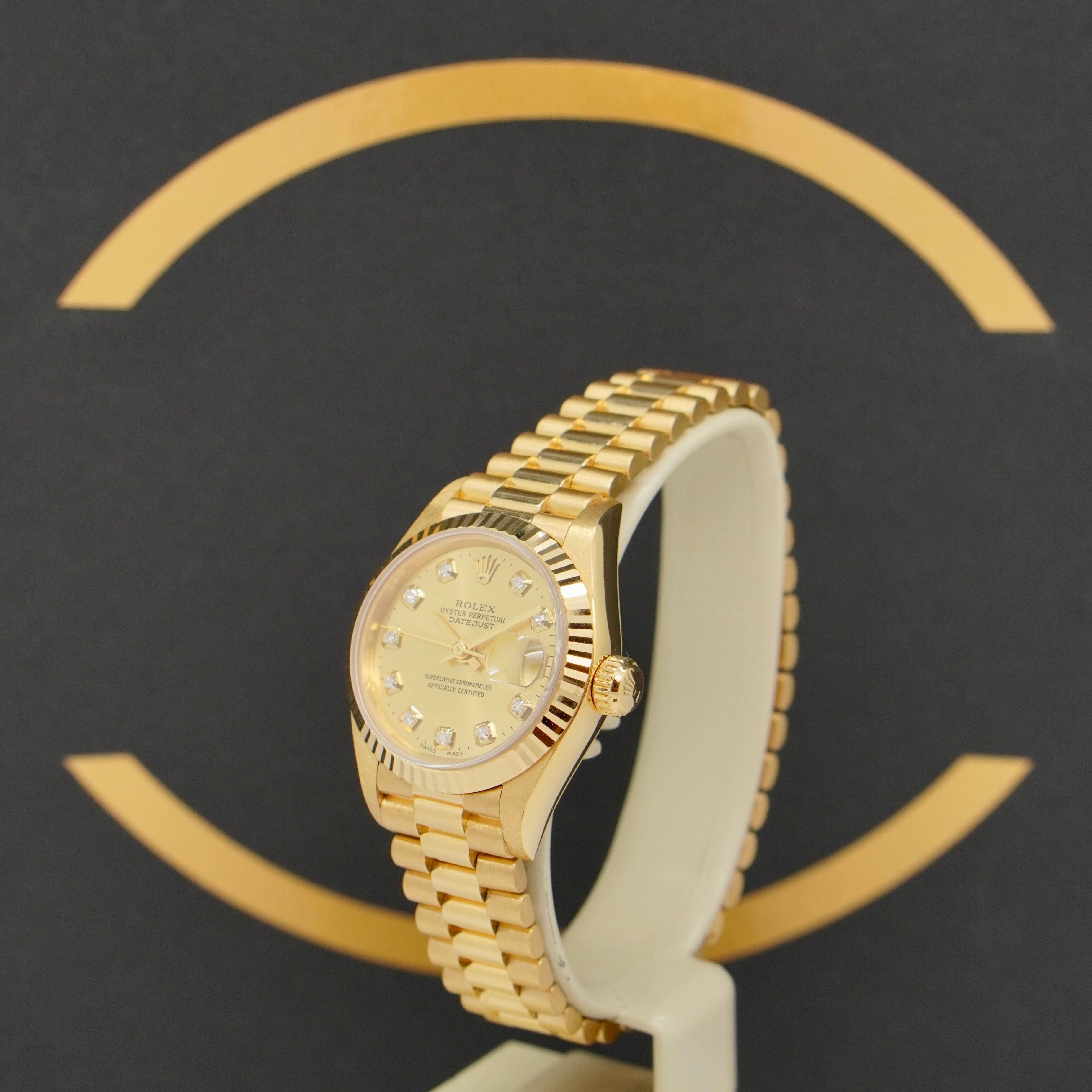 Rolex Lady-Datejust Gold - Ref: 69178 - aus 1995 - Box & Papiere