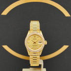 Rolex Lady-Datejust Gold - Ref: 69178 - aus 1984 - Box & Papiere