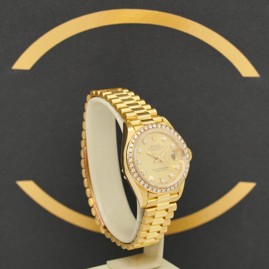 Rolex Lady-Datejust Gold - Ref: 69178 - aus 1984 - Box & Papiere