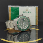 Rolex Submariner Date 40 "Hulk"- 116610LV - 2016 - Fullset