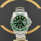 Rolex Submariner Date 40 "Hulk"- 116610LV - 2016 - Fullset