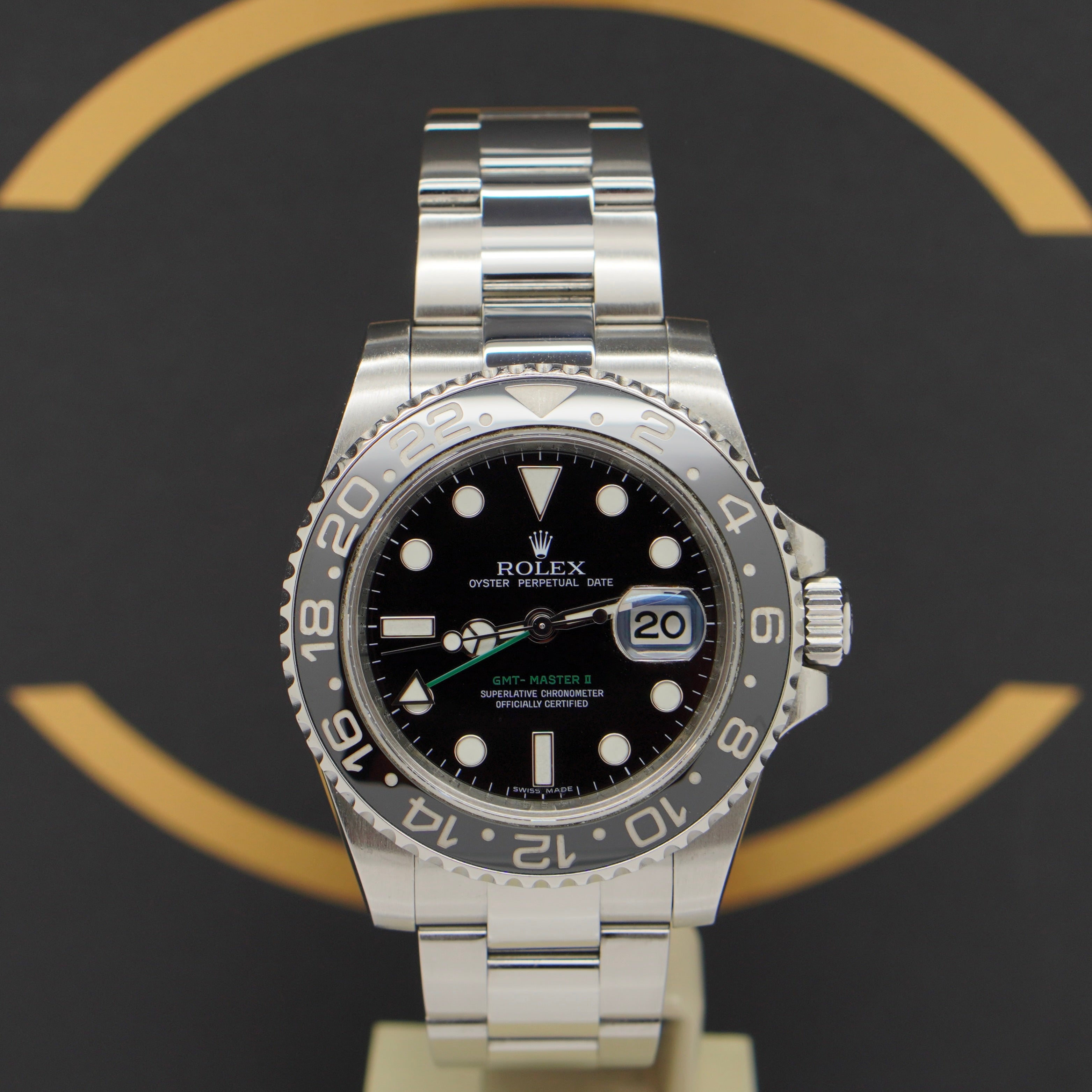 Rolex GMT-Master II Ref: 116710LN - aus 2008 - LC100 FULLSET
