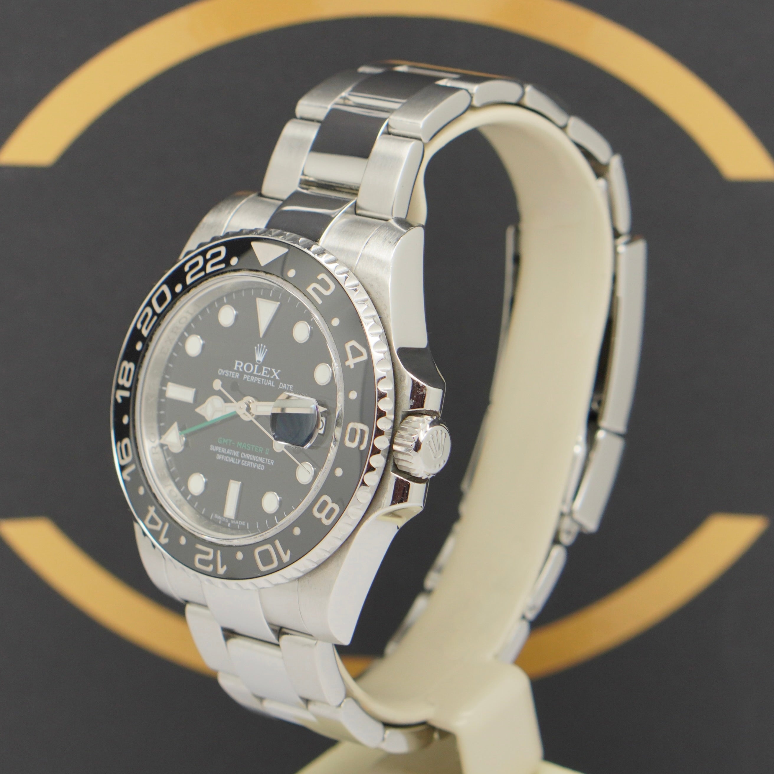 Rolex GMT-Master II Ref: 116710LN - aus 2008 - LC100 FULLSET