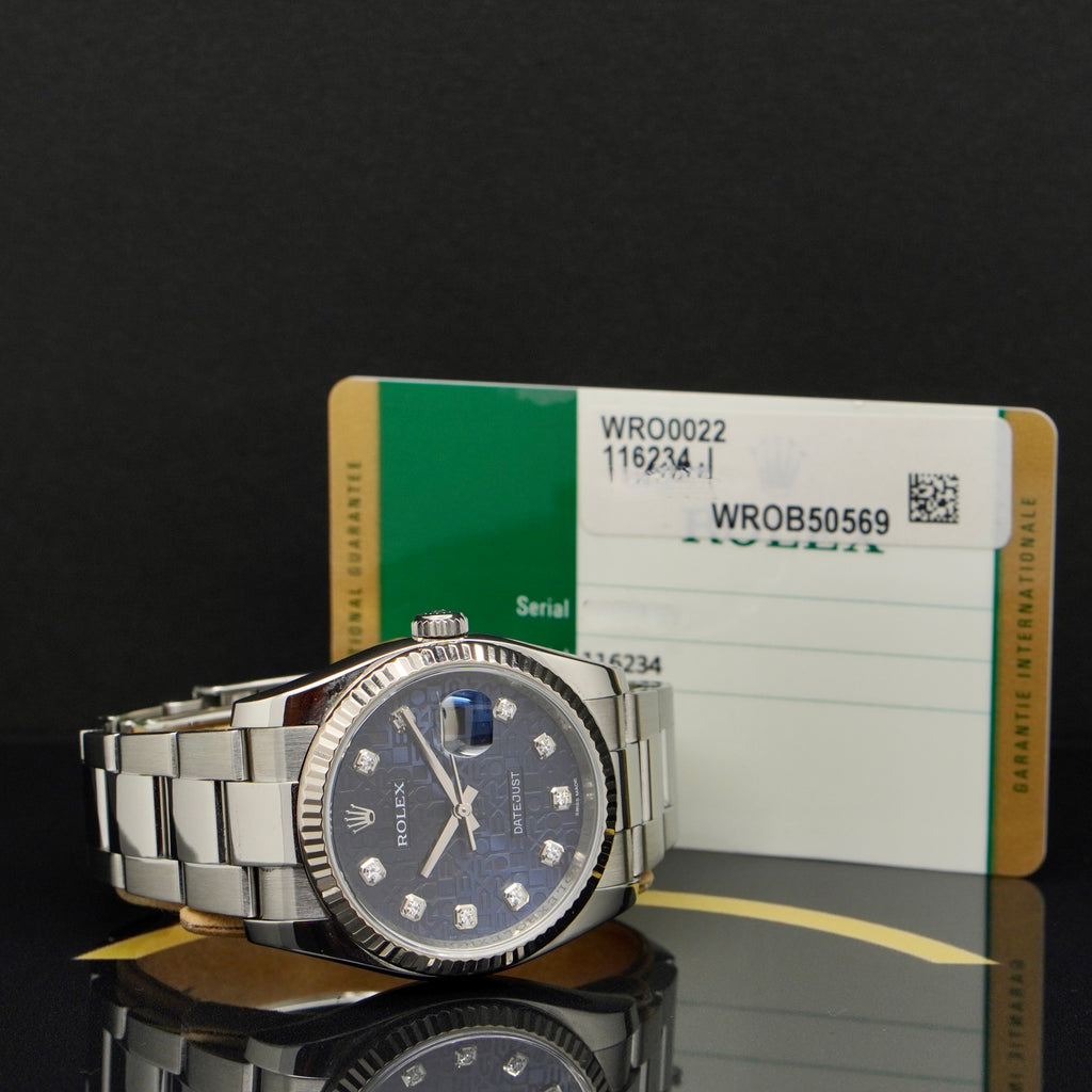 Rolex Datejust 36 Dia - Ref: 116234 - aus 2015 - LC 100 Fullset