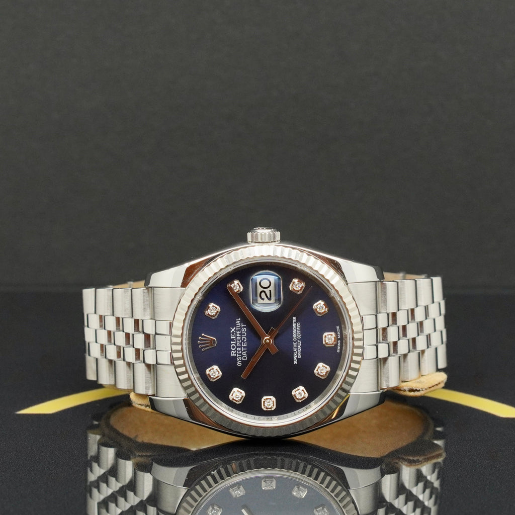 Rolex Datejust 36 Dia - Ref: 116234 - aus 2012 - LC 10 Fullset
