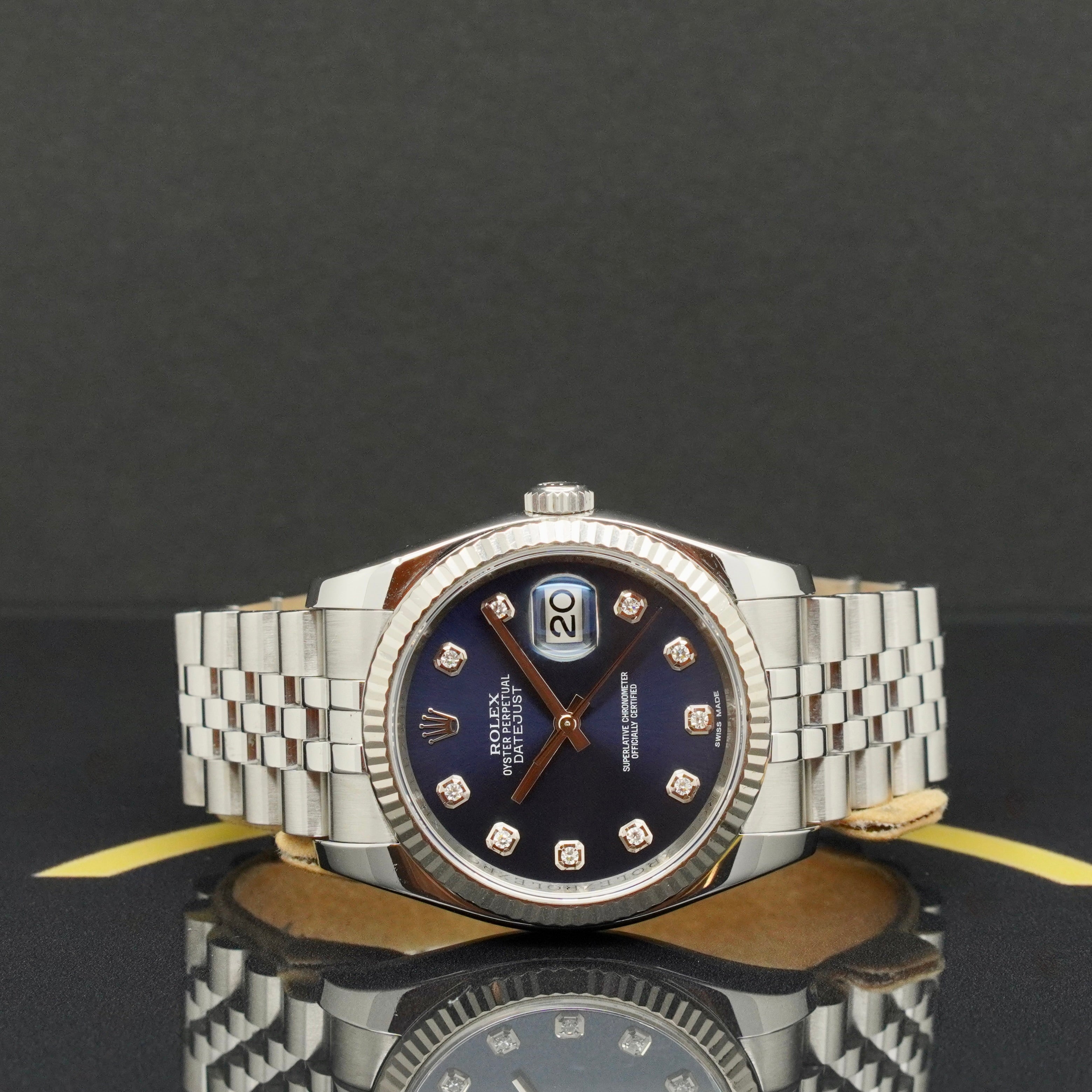 Rolex Datejust 36 Dia - Ref: 116234 - aus 2012 - LC 10 Fullset