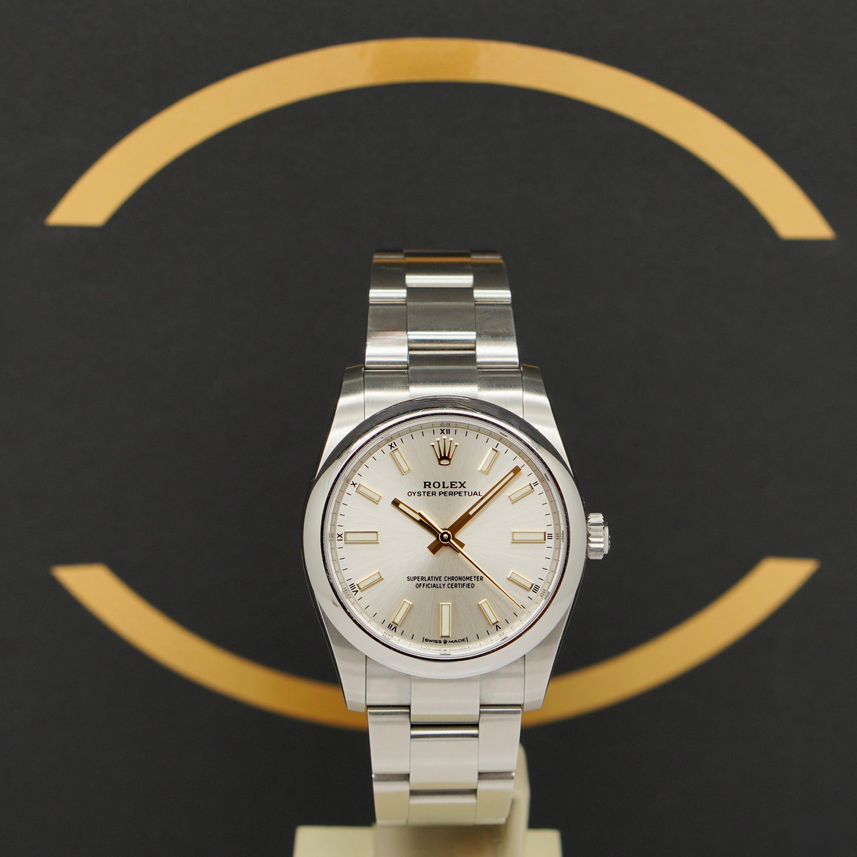 Rolex Oyster Perpetual 34 Ref: 124200 - aus 2022 - Fullset